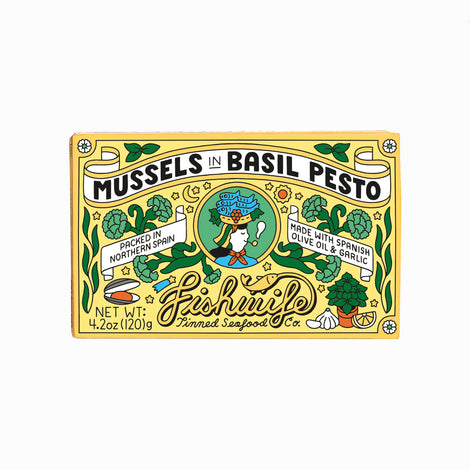 Mussels in Basil Pesto (12-Pack) - WHOLESALE